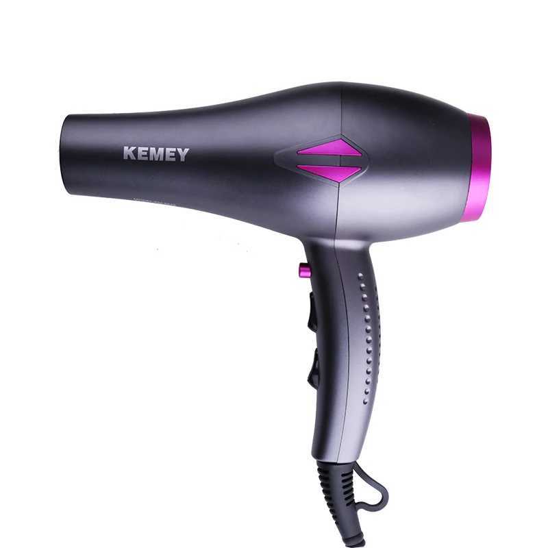 Hair Dryers New Hair Dryer 3500W Powerful Electric Blow Dryers KEMEY KM-8219 Air Hairdryer Modeling Barber Salon Tools Hair Dryers Sets 240401