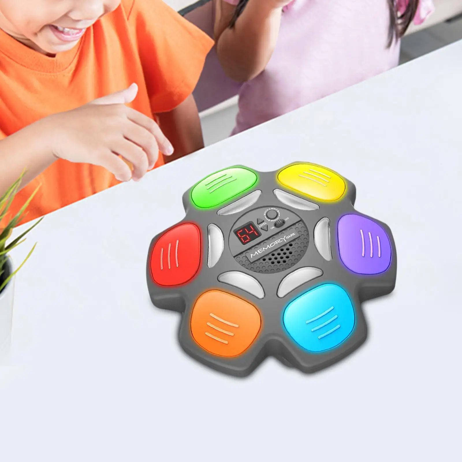Classic Electronic Memory Game Toy Brain Teaser Competitive Maze Challenge Interactive Toy Learning Memory Maze Game Kids Adults