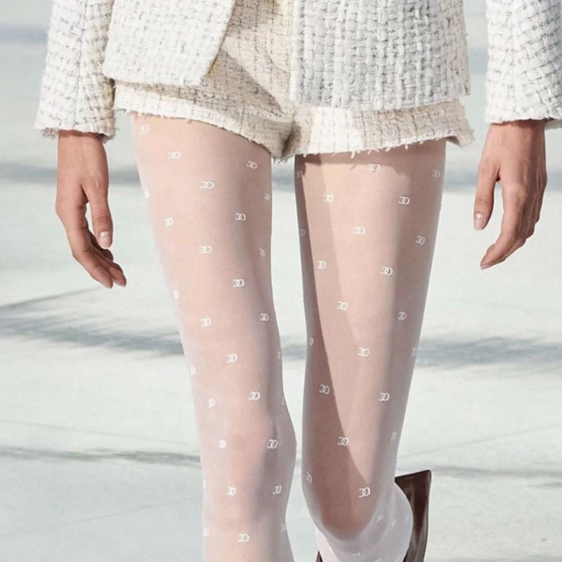 Socks & Hosiery designer Ff Silk Stockings Woman Sexy Tights Black Girls Elastic Women Legging Pantyhose Fashion Stocking Anti-Hook Pantyhoses Underwear A9b PX7N