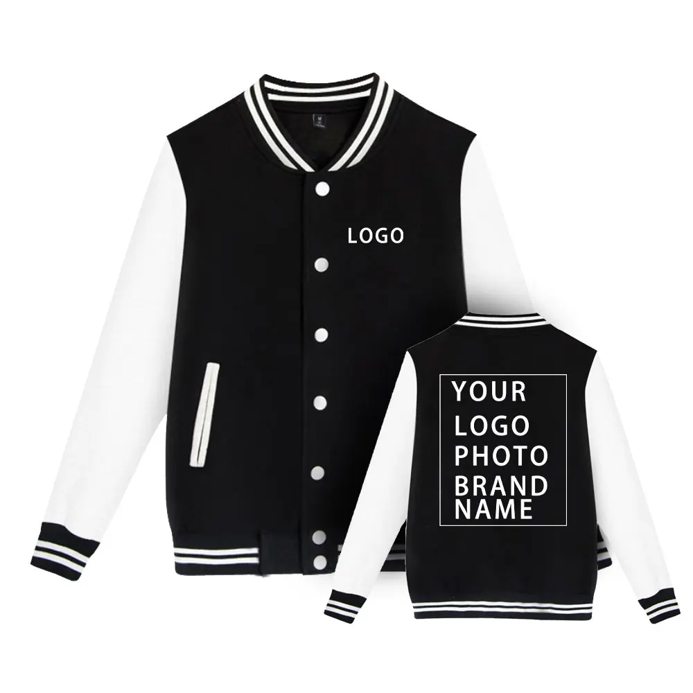Pattern Custom Spring and Autumn Men's Pilot Baseball Jacket Couple Baseball Jacket 2025 College Campus new Plain Casual Hanbok Pink Top