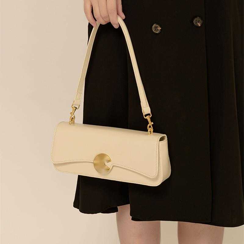 Shoulder Bags Underarm Tote Bag WoMens Leather Tote Bag Niche Diagonal Crossbody Bags Leather Single Shoulder WoMens Bag 241015