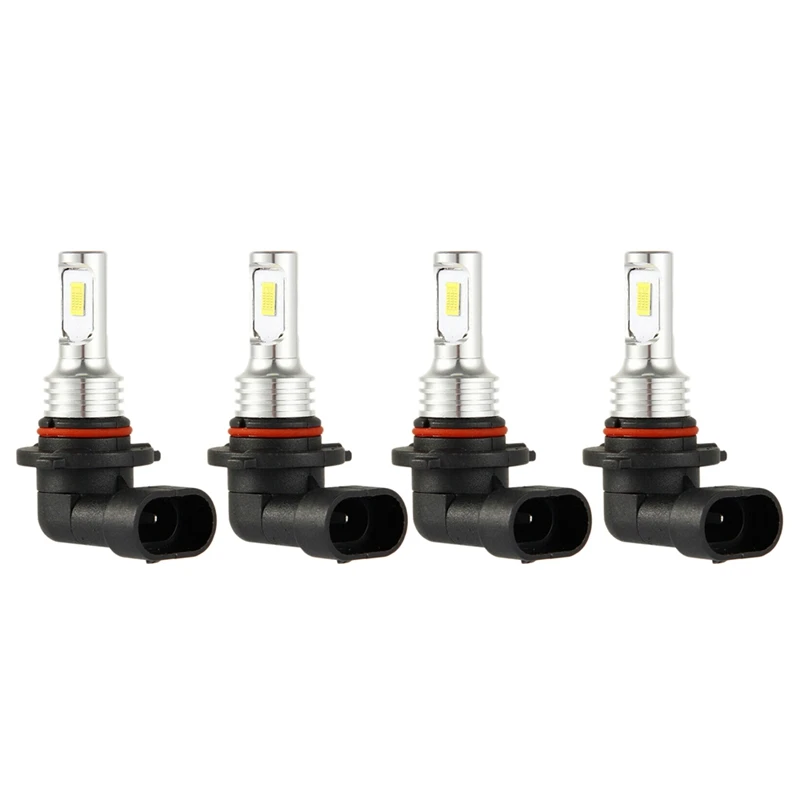 4X 9005 HB3 LED Headlight Bulbs Kit High-Beam 35W 4000LM 6000K White High Power