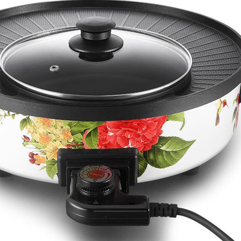 US/UK/EU/CN Plug Adjustable Power Cord with Automatic Regulator for Electric Baking Pan Electric Heating Pot Pin Plug