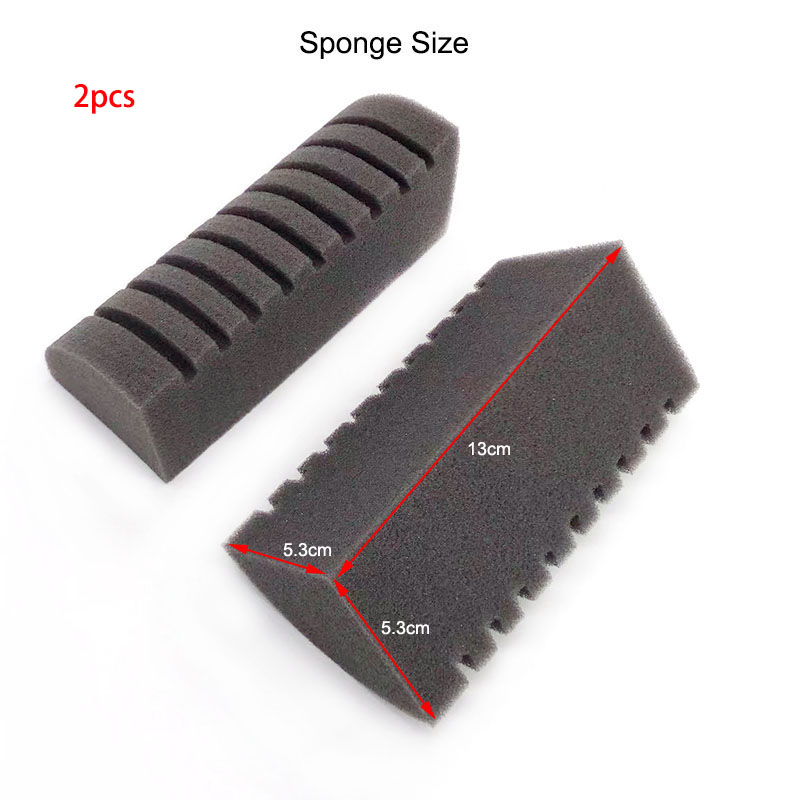 2Pcs Aquarium Filter Bio.Sponge for Fish Tank Aquarium Air Pump Skimmer Biochemical Sponge Filter Aquarium Bio Filter Filtro New