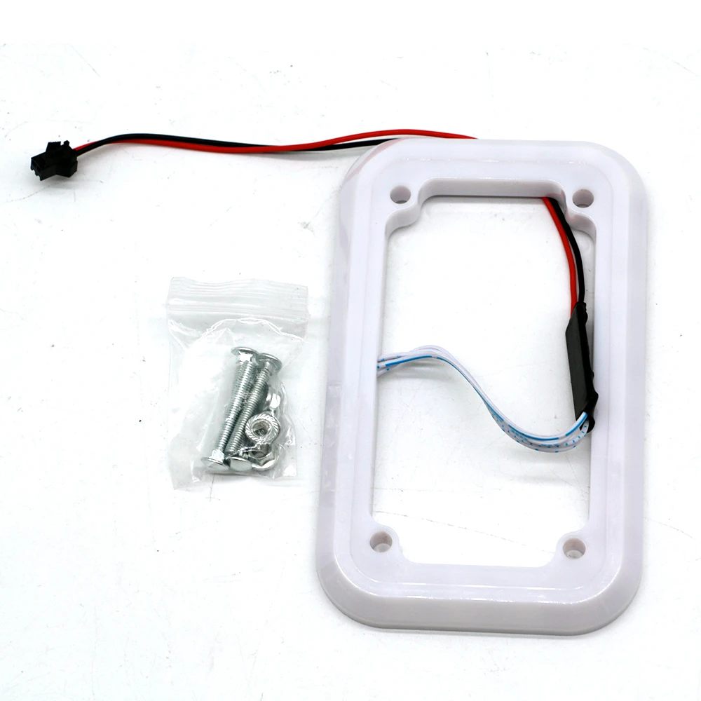 LED Coin Acceptor Frame Waterproof Reusable Light Stands Lightweight Vending Machine Parts Lamp Holder Pinball Arcade Game DIY