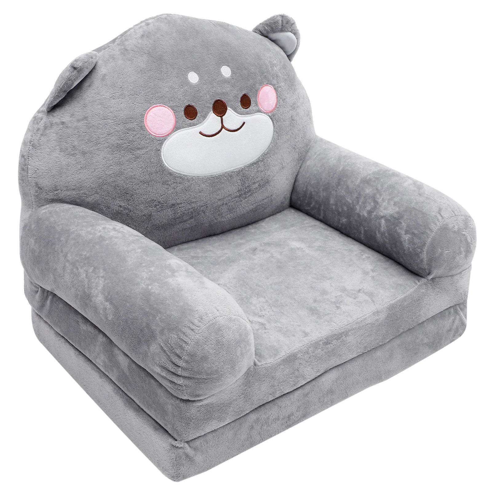 Elephant Shape Kids Seat Lovely Child Folding Sofa olding Children's Sofa Kid Plush Seat up For Baby Plush Sofa Baby Seat