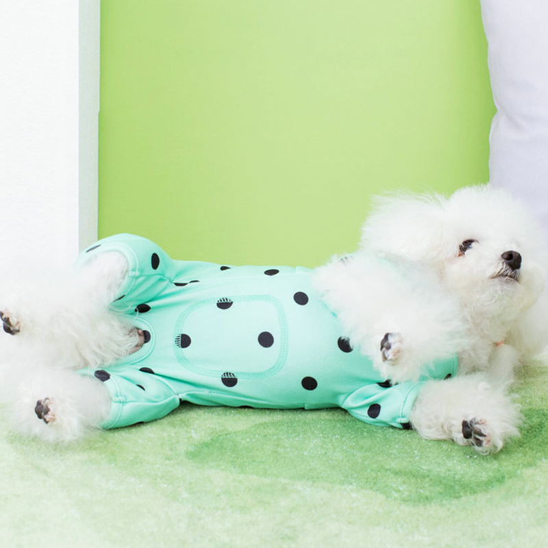Dot Pattern Dog Pajamas Spring&Summer Pet Clothes Puppy Costume Dog Jumpsuit Pyjamas For Small Medium Dogs Chiwawa Pets Overalls