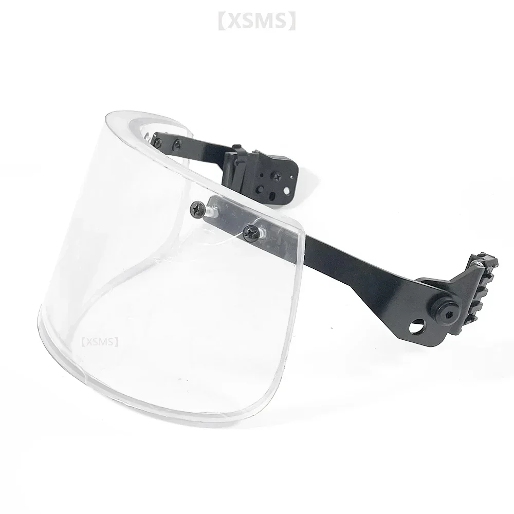 Ballistic Visor NIJ IIIA Level Bulletproof Mask Detachable Bulletproof Visor for Bulletproof Helmets FAST and ACH Tactical