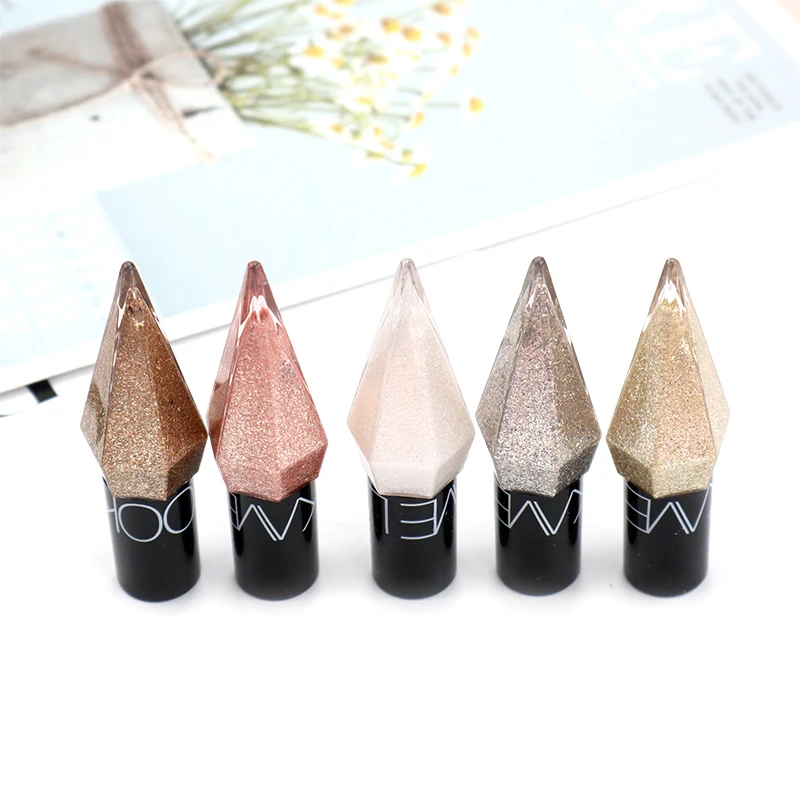 Diamond Shiny Eye Liners Eyeshadow Waterproof Silver Rose Gold Color Glitter Sequins Eyeliner Eye Shadow Makeup Beauty Cosmetics