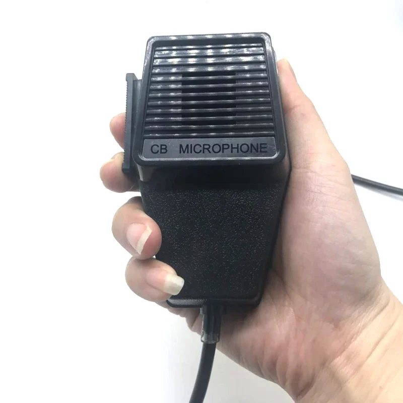 Banggood 4 Wire Pin Hand Held CM4 CB Radio Speaker Microphone for Cobra 18 WX ST II 19 DX IV 25 LTD CB Radio Walkie Talkie