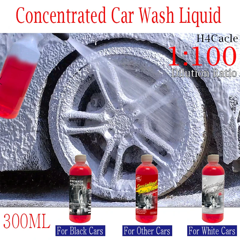 H4Cacle Super Foaming Concentrated Car Wash, Car Wax Foam Cleaning, Deep Stain Removal, Car Cleaning Products