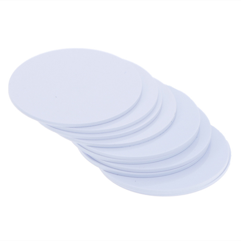 5pcs/10pcs NFC Tags 13.56MHz ISO14443A Ntag 213 Coin Cards Ntag213 PVC Waterproof RFID Smart Card For All NFC Enabled Phone