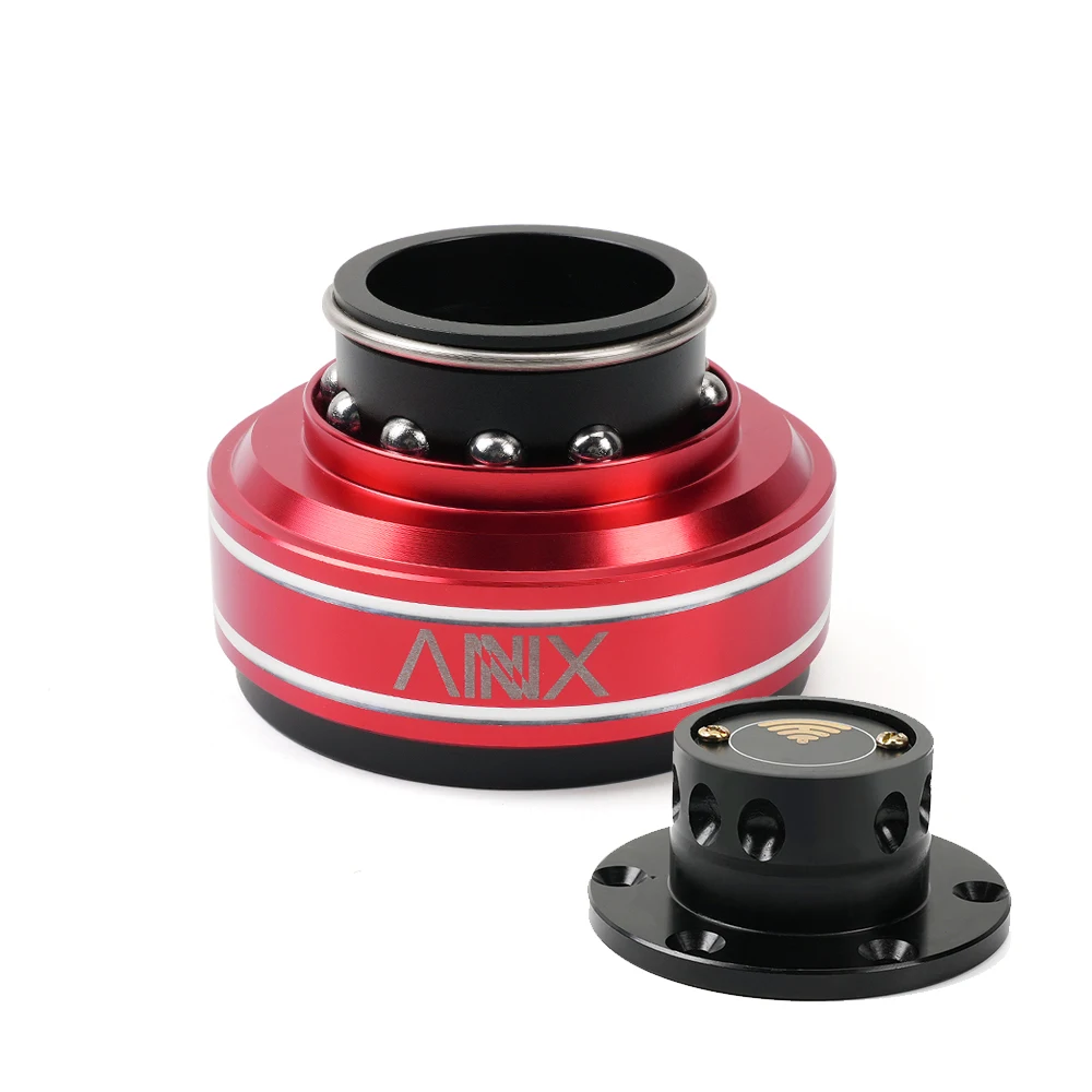 6 Hole Racing Simulator Game Steering Wheel Quick Release Hub Adapter 70MM For MOZA Simagic M10 A/Mini Euro Truck QR040