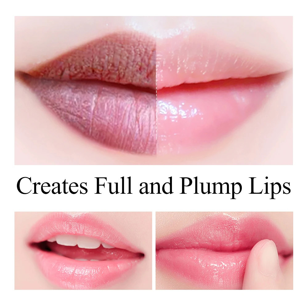 Lambena lipstick chameleon and nourishing lipstick reduces fine lines rose hyaluronic acid lasting lipstick 10 pieces 241031
