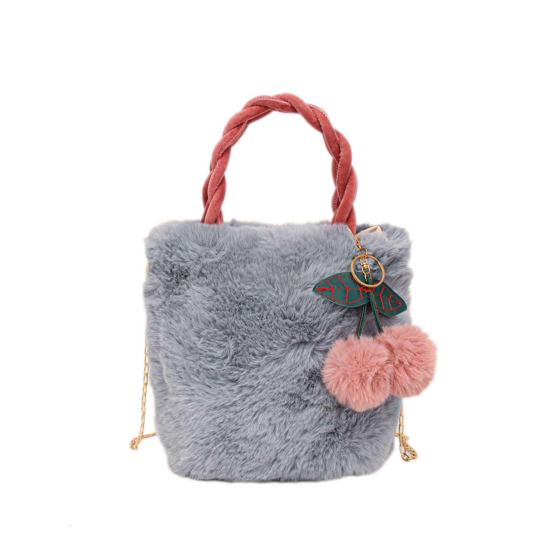 Fashion Classic Bag Designer 10a Top Woman Handbagevening Bags New Cherry Plush Handbag Unique Design for Womens Chain Fashionable and Versatile Cross