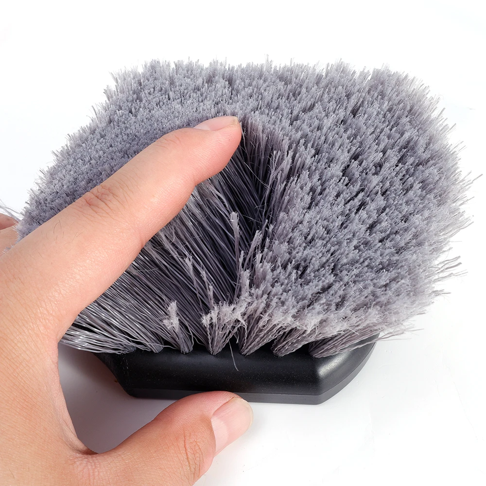 Car Wash Brushes Wheels Brush Non-Slip Handle Removes Dirt Cleaning Rims Spokes Auto Inner Fenders Wheel Barrel Car Accessories