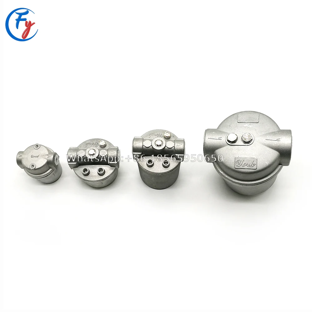 Aluminum Cup Burner 1/4 1/2 Filter Water Separator For Boiler Diesel Light Oil Strainer Alcohol-based Fuel Purifier