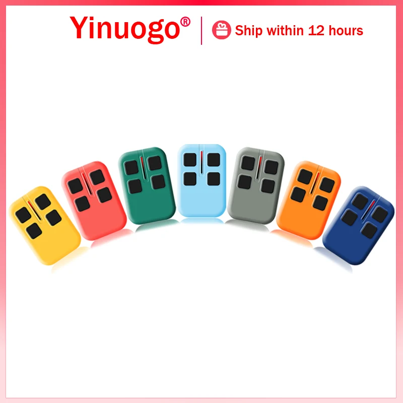 Garage Door Remote Control Duplicator 280-868MHz Multi-Frequency Variable Code Gate Opener Command 433MHz Handheld Transmitter