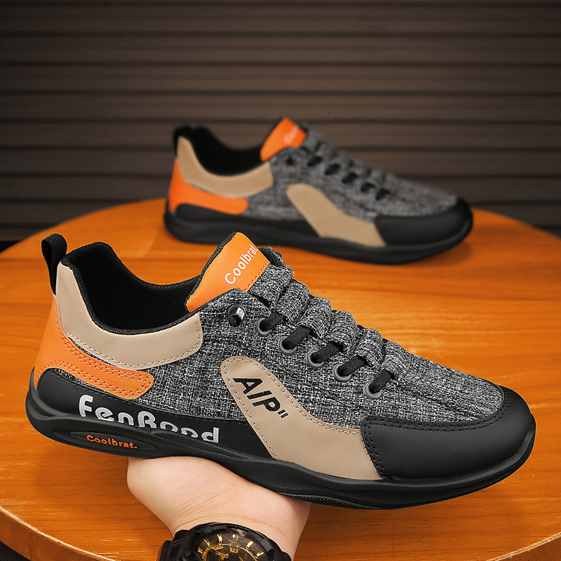 2024 Running Outdoor Sport Jogging New Vulcanized Flat Casual Sneakers for Men Shoes Zapatillas Hombre 07c12