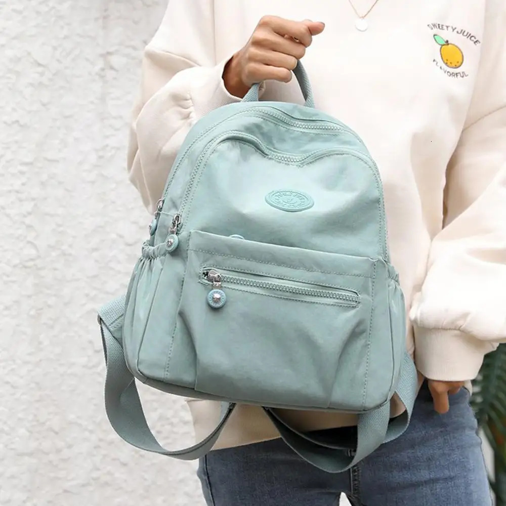 Womens Lady Small Backpack Travel School Shoulder Bag Large Capacity Versatile Rucksack Daypack Fashion Women 241029Z