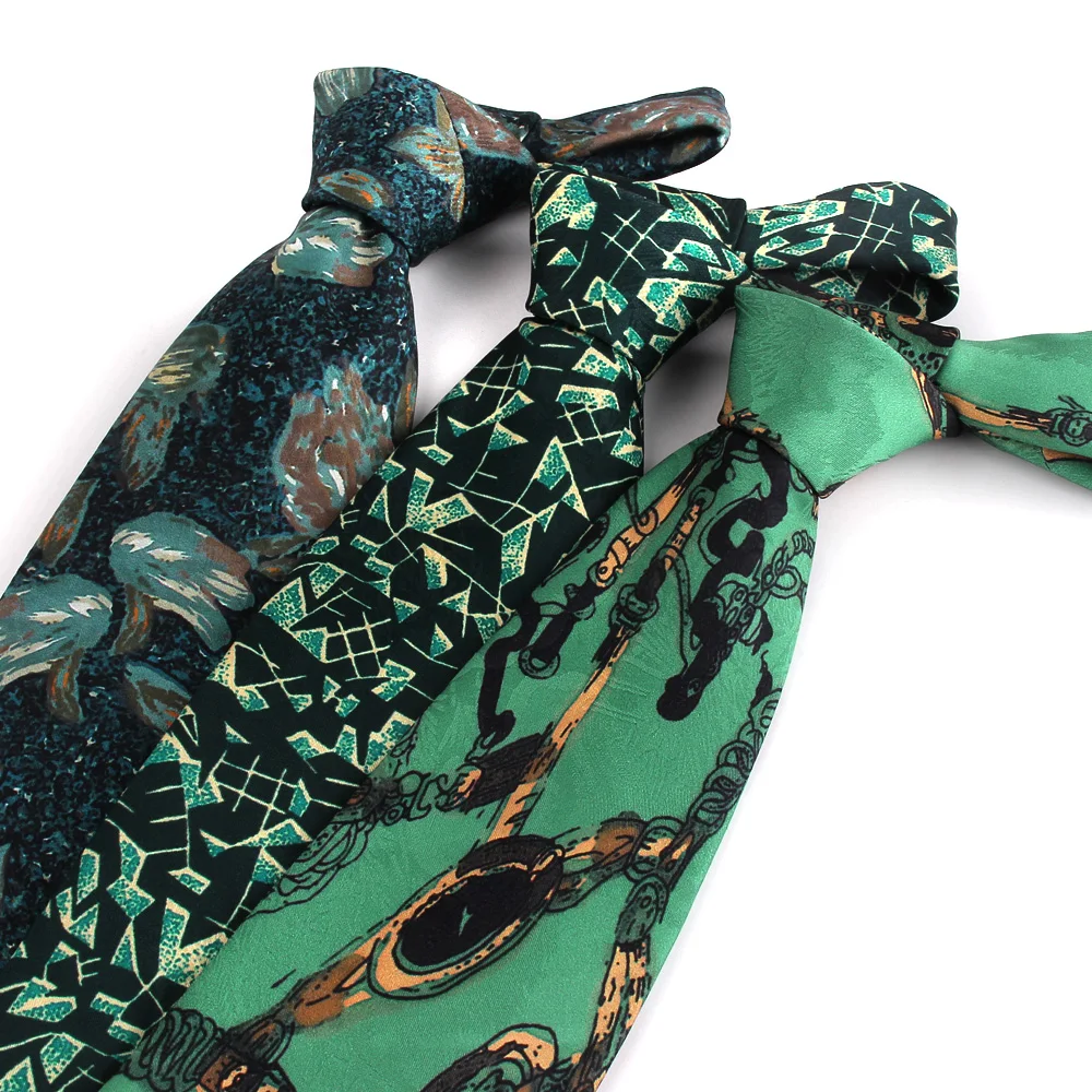New Soft Print Ties For Men Women Wedding Neck Tie For Groom Suits Tie Boy Girls Classic Necktie Floral Printed Neckties Gifts