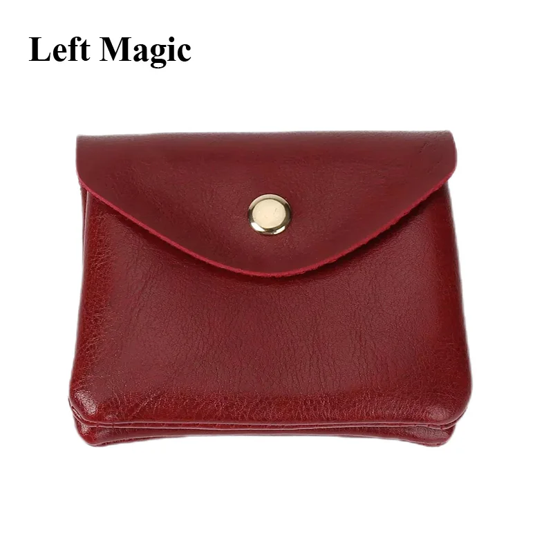 Card and Coin Carrier Magic Tricks Coin Card Storage Bag Deck Guard Magia Magician Retro Style Accessories Illusions Magie Props