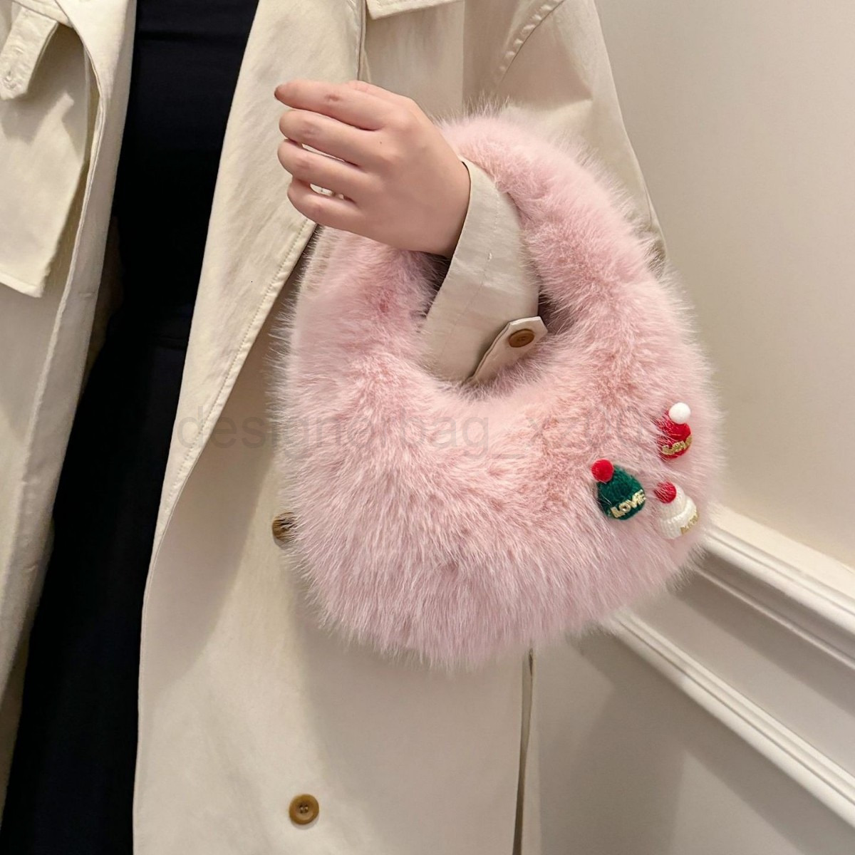 Fashion Classic Bag Designer 10a Top Woman Handbagevening Bags New High-end Autumn and Winter Plush Cute