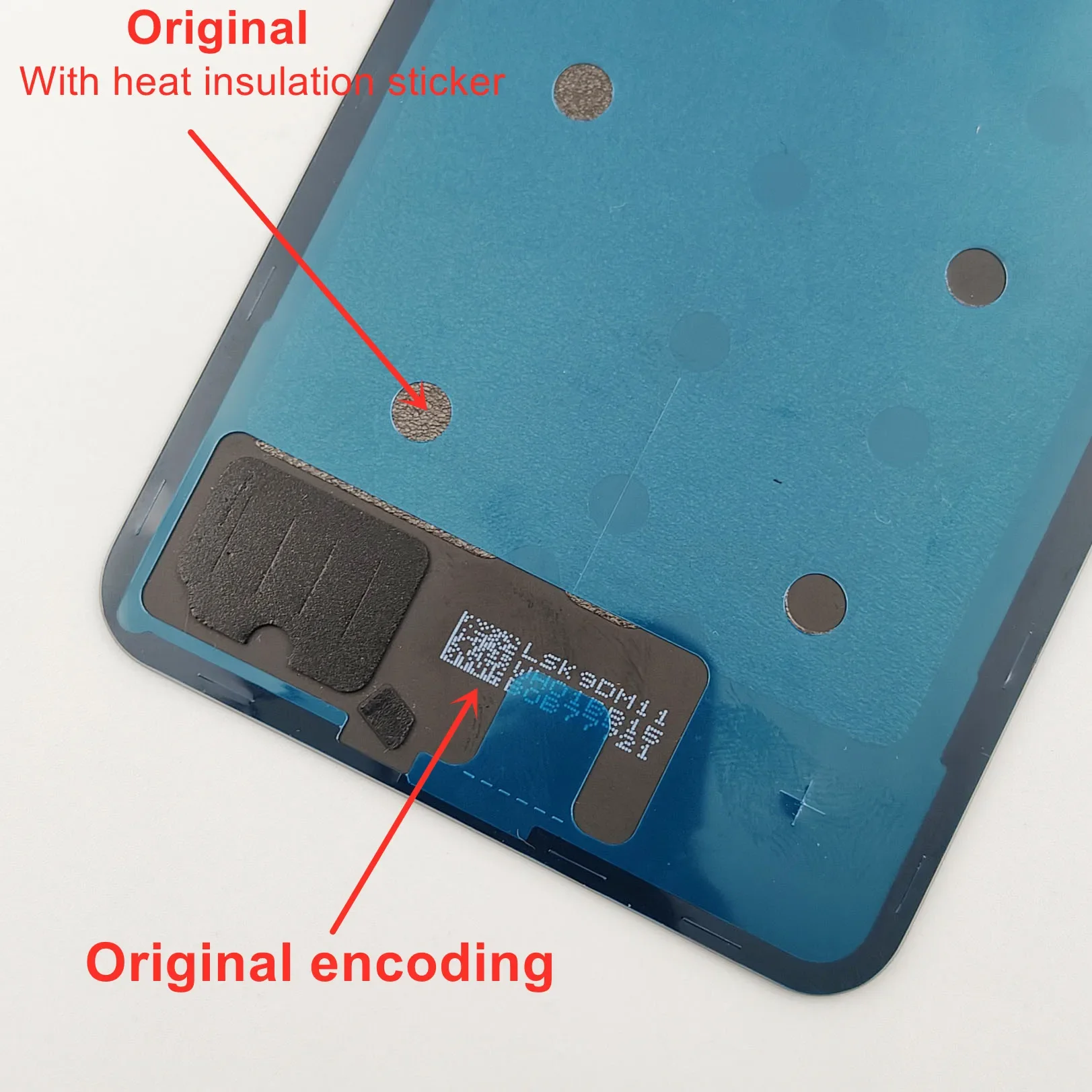 100% Original New For Xiaomi Mi 11 Lite 4G 5G NE Glass Battery Cover Back Rear Door Housing With Camera Lens Adhesive Glue CE