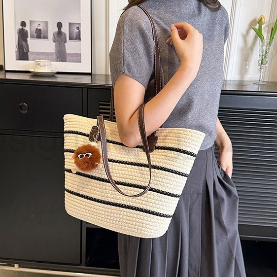 Fashion Classic Bag Designer 10a Top Woman Handbagevening Bags Weaving Straw Woven for Women Large Capacity New Versatile Single Shoulder Beach Vacati
