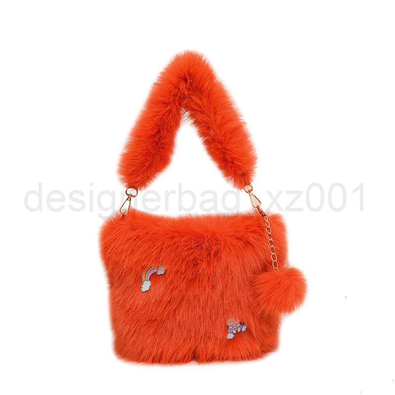 Niki Duncks Tote Bagbag Classic Designer Fashion 10a Top Woman Handbagevening Bags New High-end and Stylish Plush Versatile Autumn Winter Shoulder Cro