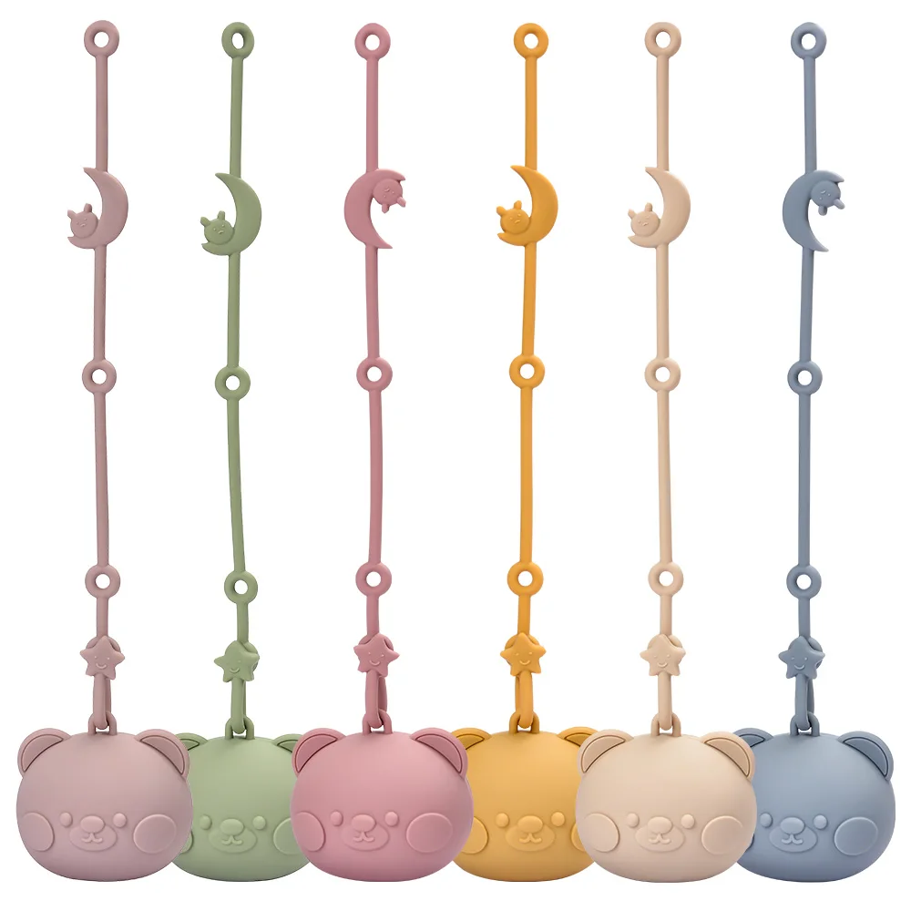 Baby Pacifier Holder BPA Free Food Grade Silicone Infant Portable Soother Container Box Nipple Storage Box Cases Accessories