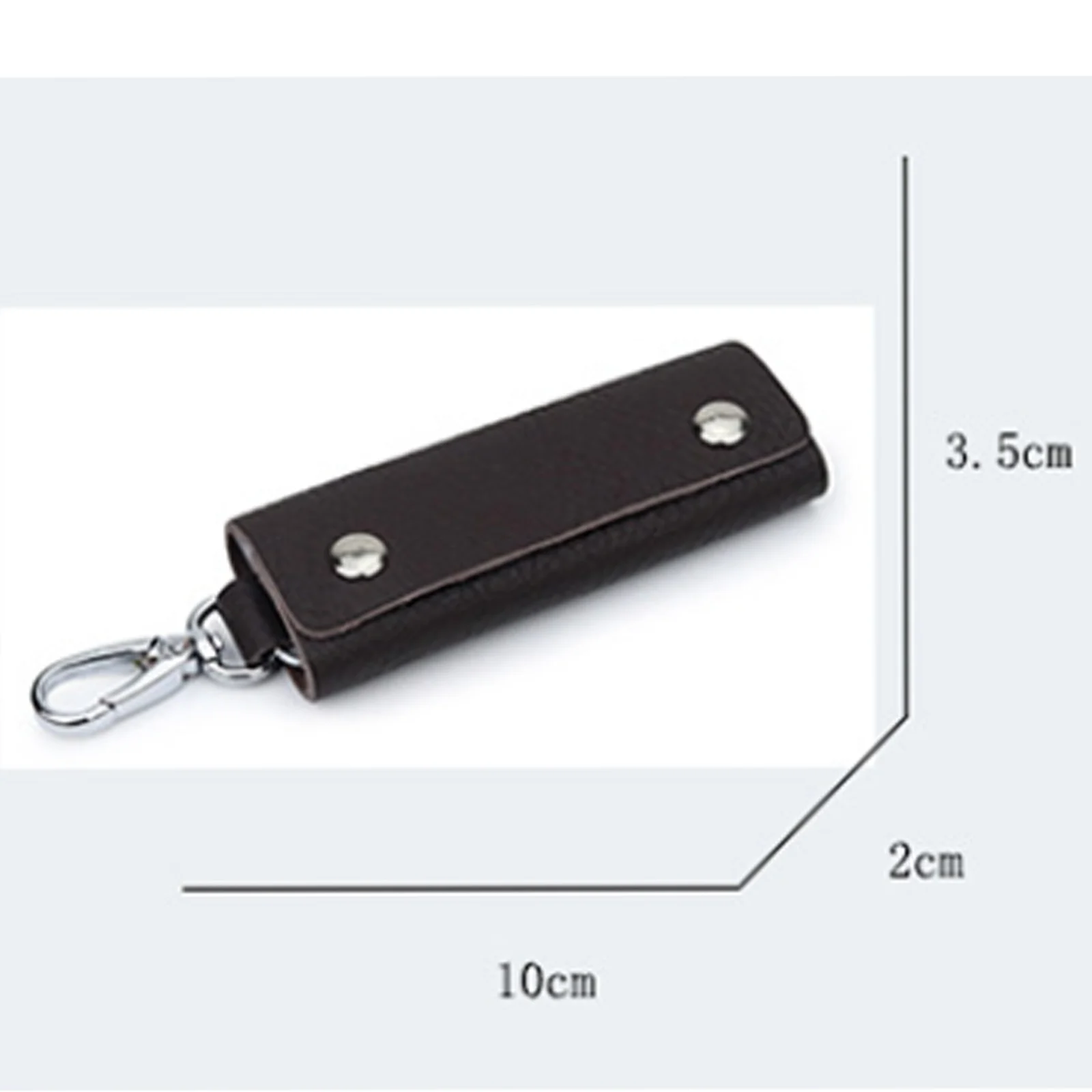 Vintage Key Wallet Car Key Pouch Bag Case Holder Chain Covers Zipper Housekeeper Pocket Key Organizer Smart Leather Keychain