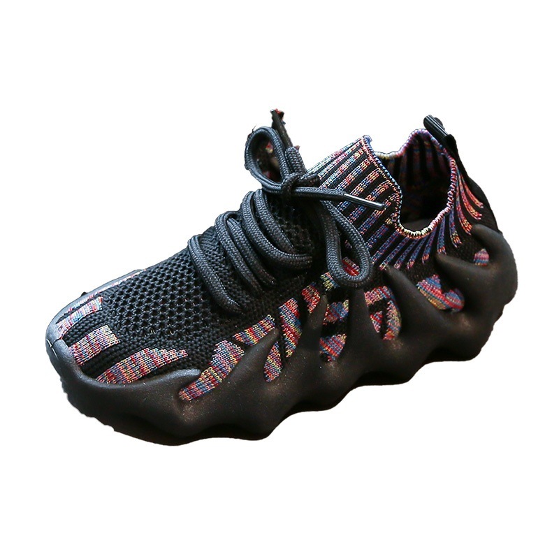 Kids' Breathable Casual Sneakers: Non-Slip Toddler Shoes for Boys & Girls (Sizes 21-37) dh910320090