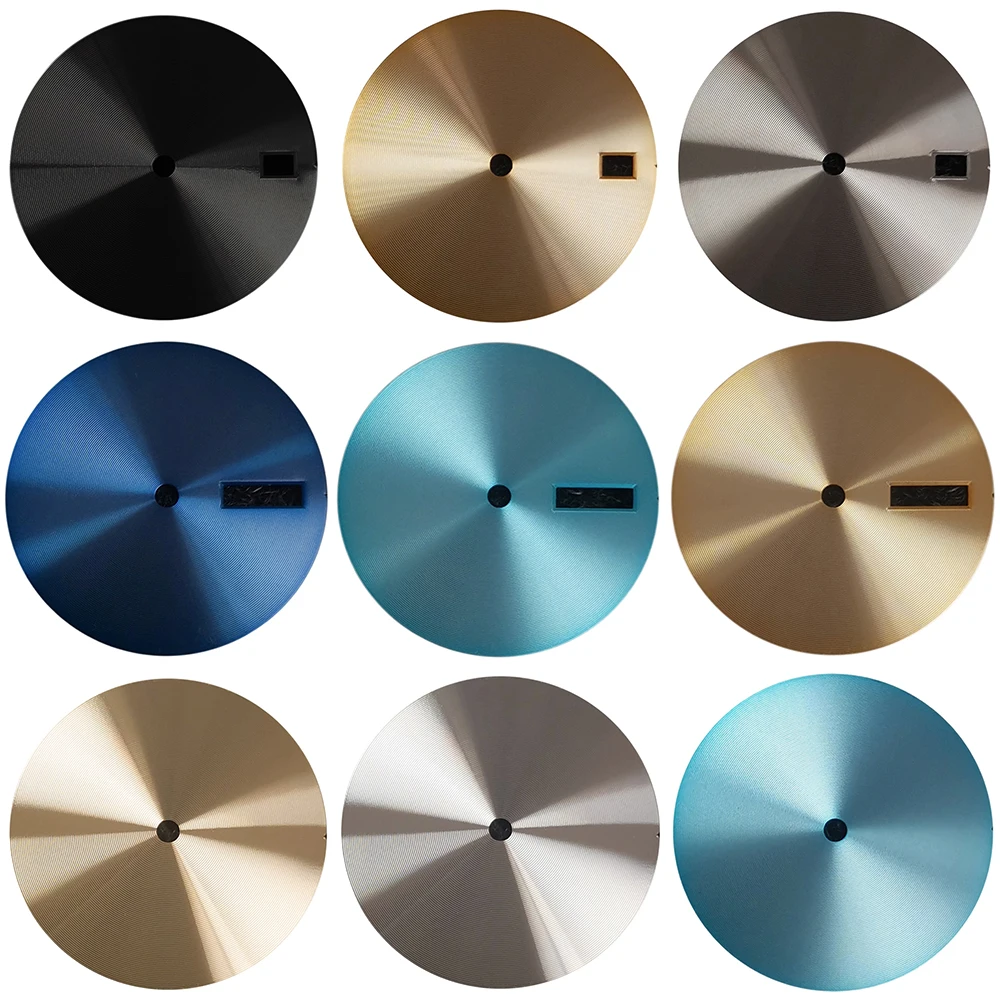 28.5mm Solid Color Modified for NH35/NH36 Movement Dial No Luminous Watch Accessories