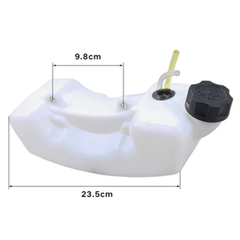 1PC White Plastic Medium Grass Trimmer 40-5(430) Brush Cutter Fuel Tank Assy Lawn Mower Spare Parts Fuel Tank