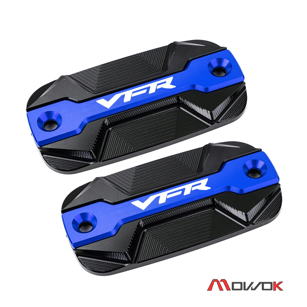 For HONDA VFR 800 1200x VFR800 VFR800X VFR800F VFR1200x Crosstourer Motorcycle CNC Front Clutch Brake Fluid Reservoir Cover caps