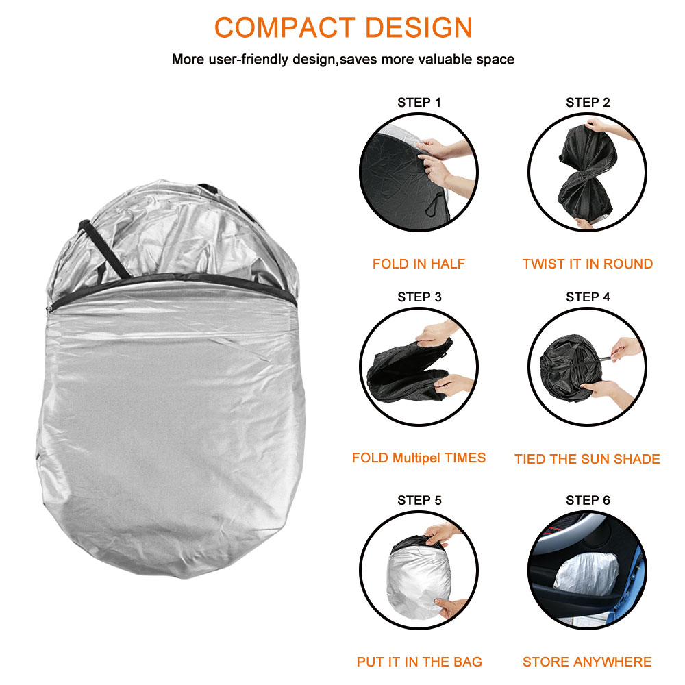 Car Windshield Sun Shade Cover For Cadillac ATS CTS Escalade BLS CT4 CT5 CT6 EXT STS XLR XT4 XT5 Accessories Anti UV Reflector