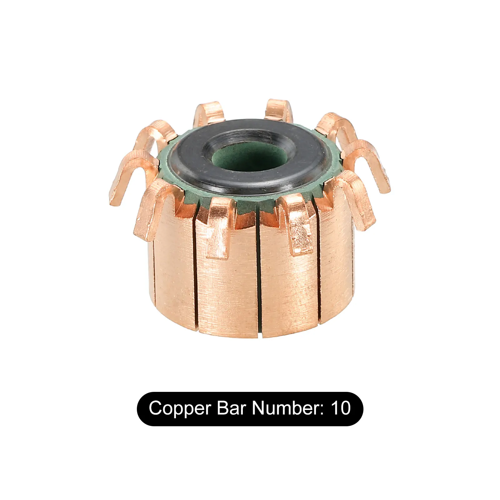 11 Sizes Electric Motor Commutator 2025 7/8/10/12 Gear Teeth 4-10mm ID 11-23mm OD Copper Motor Accessory for new Power Tools DC Motors