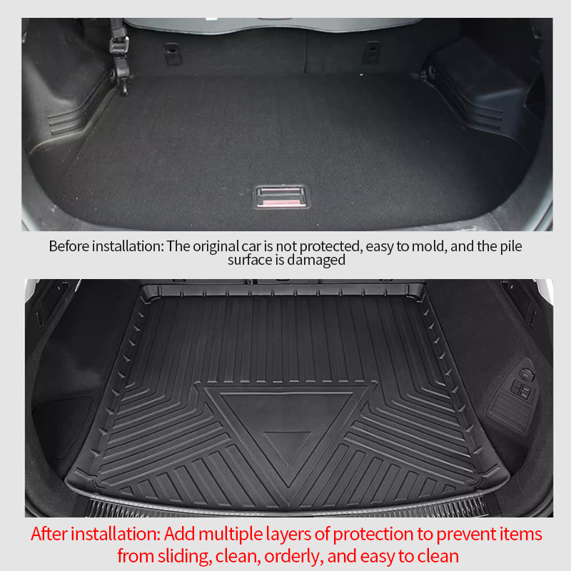 Auto Trunk Mat For Honda CR-V CR V CRV 2006 2005 2004 2003 2002 Car Rear Cargo Liner Waterproof Protector Storage Pad Accessorie 7edef