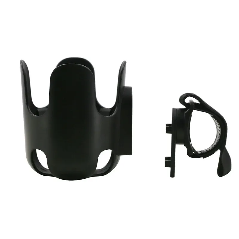 Stroller Cup Holder Universal 360° Rotatable Baby Stroller Accessories Travel 2 In 1 Phone Water Cup Milk Bottle Pram Cart Rack