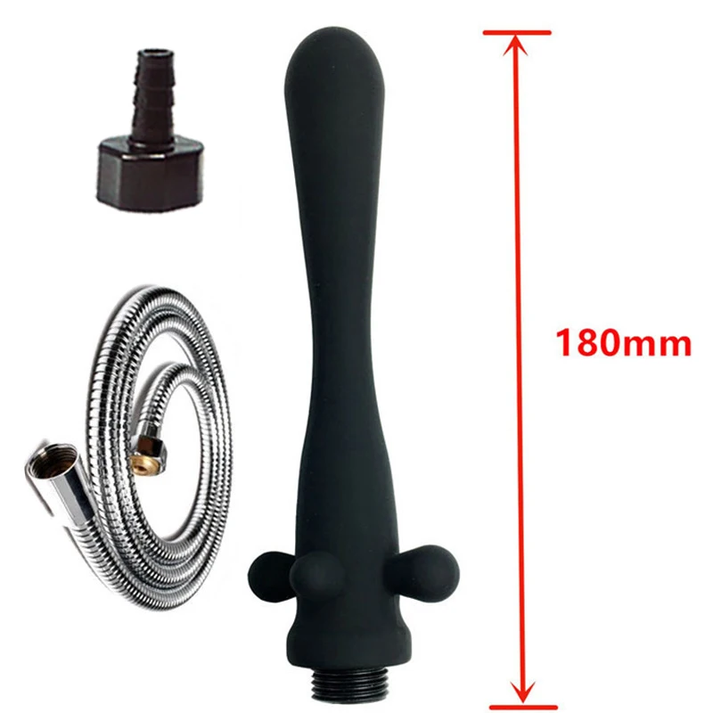 Wetips Enema Anal Anus Vaginal Cleaner Douche Silicone Nozzle Toilet Shower Tip Portable Bidet Cleaning 666 666