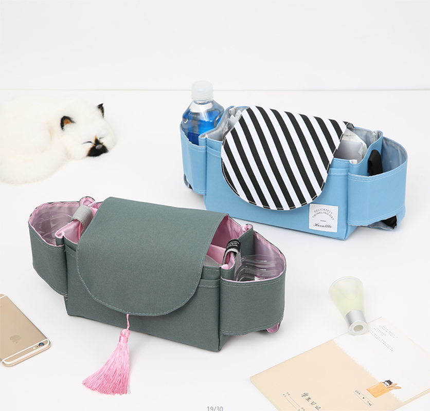 Stroller Bag Pram Stroller Organizer Baby Stroller Accessories Stroller Cup Holder Cover Trolley Travel Bags Kids Stroller Bag