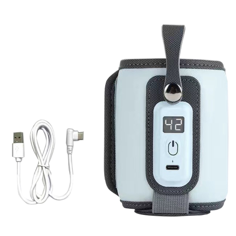 USB Baby Bottle Warmer Bag Breast Milk Bottle Warmer Universal Baby Bottle fits
