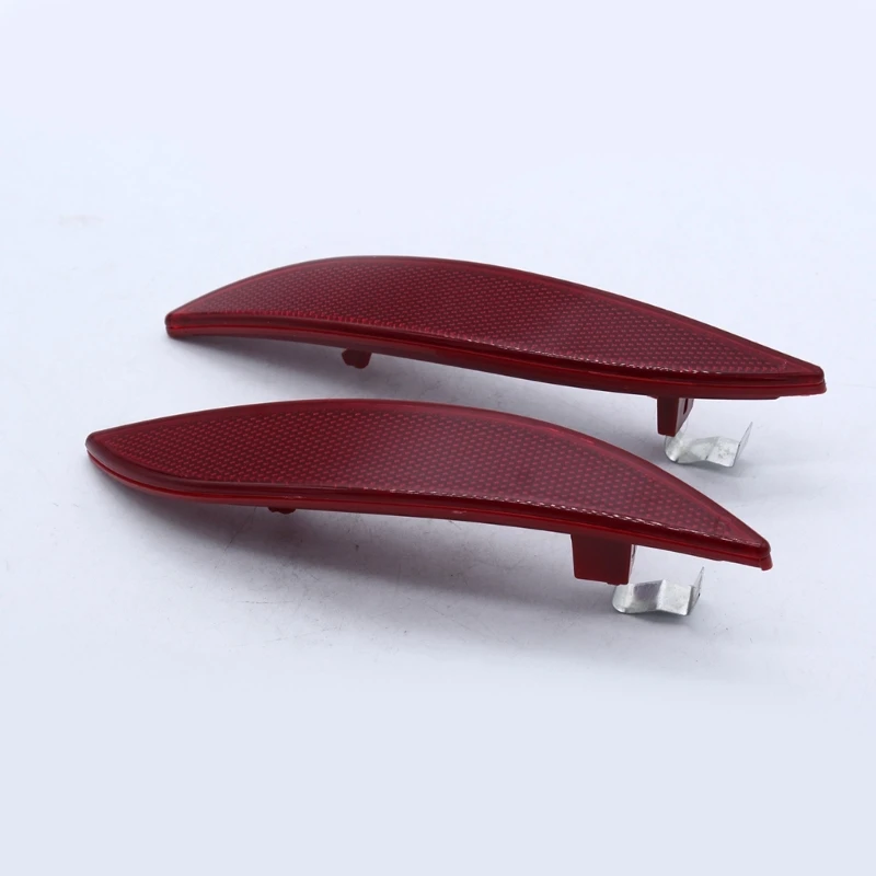 2Pcs Car Reflective Strip for Renault Megane 3 Rear Bumper Signal Light Reflector 265650004R,Left/Right