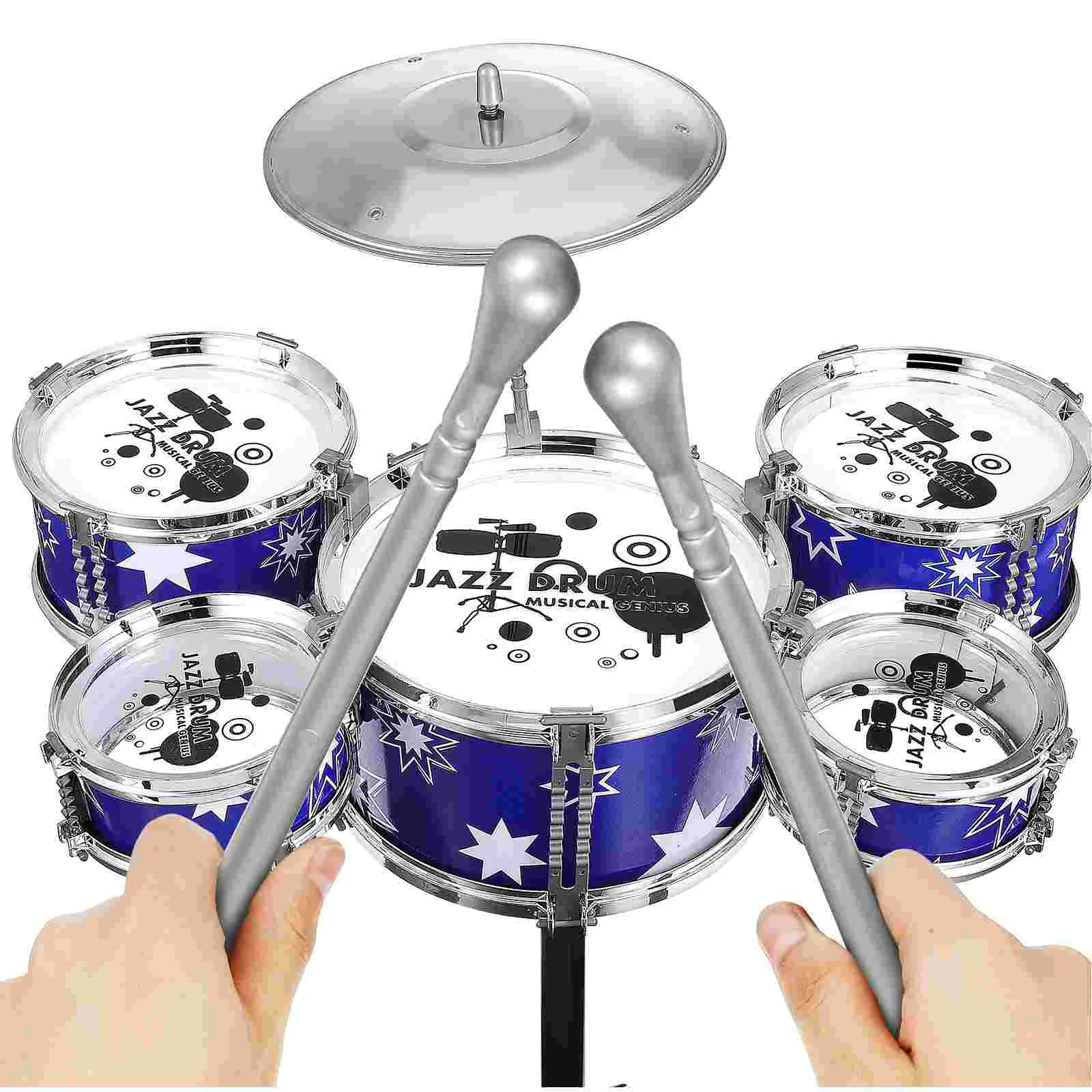 Chrismas Gifts Children's Drum Kit Baby Kids Musical Toy Toddler Miniature Educational