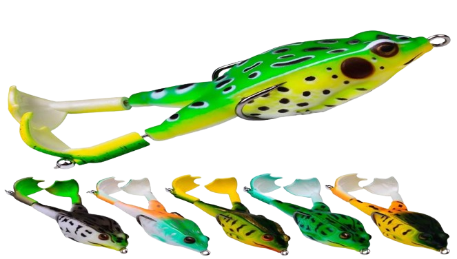 New Fishing re 135g95cm ing Fishing Frog re 3D Eyes Artificial Bait Silicone Crankbait Soft Carp re