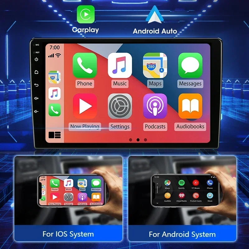 2 Din Android 12 Car Stereo Radio Multimedia Video Player For Renault Duster 2015 - 2021 For LADA Largus 2021 GPS Auto Carplay