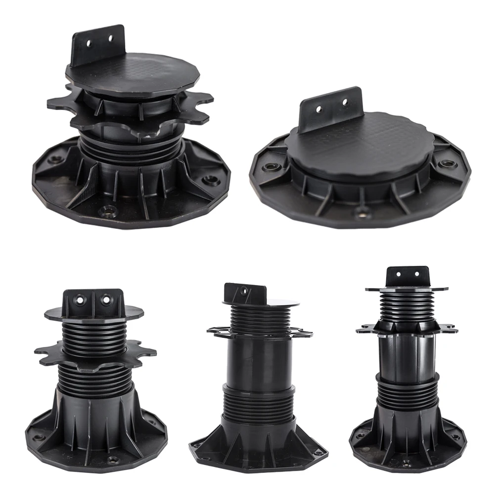 1 Pc Stem Terrace Plate Bracket Adjustable Foot Wooden new 2025 Terrace Fabricated Floor Aerial Support Floor Heating Aerial Tile Support