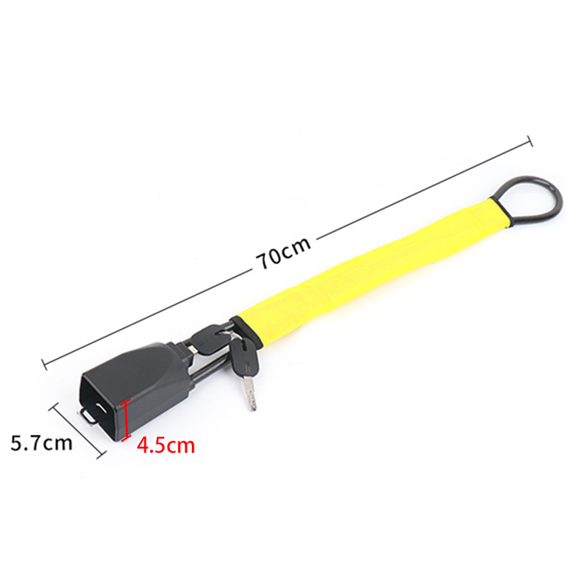 Car Steering Wheel Lock Universal Seat Belt Anti-Theft Lock With 2 Keys Anti-theft Device For Most Cars SUV Car Accessories
