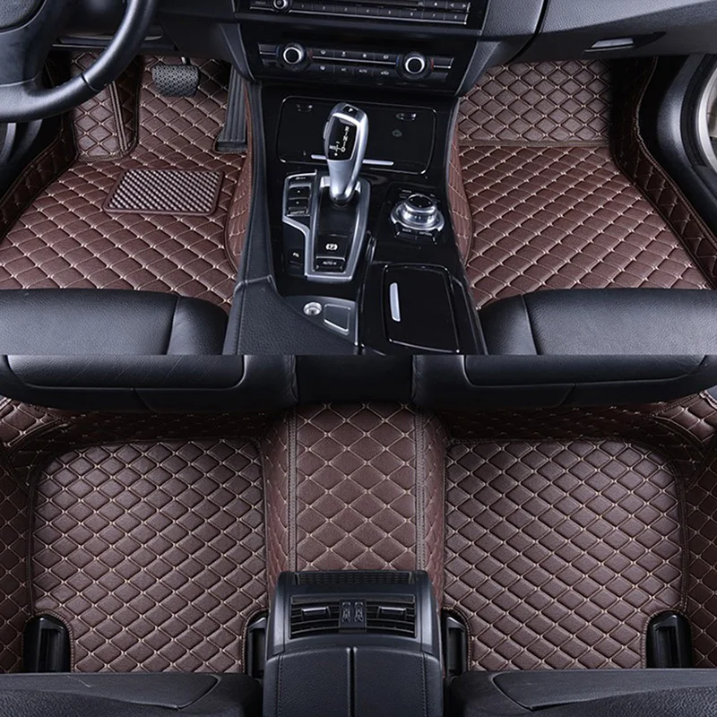 Car Floor Mats For Land Rover Range Rover Velar 2017 2018 2019 2020 Auto Waterproof Rugs Accessories Leather Liners Carpets Pads